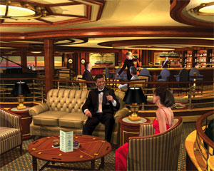 El elegante Commodore Club, donde disfrutar juntos de la paz de navegar
